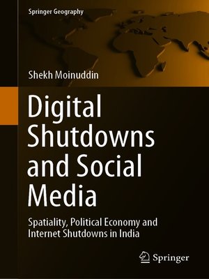 cover image of Digital Shutdowns and Social Media